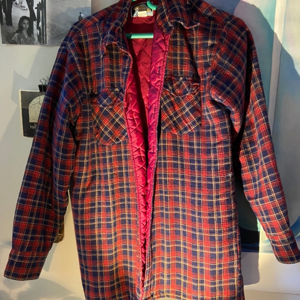 Arctic Circle Insulated Red Flannel shirt